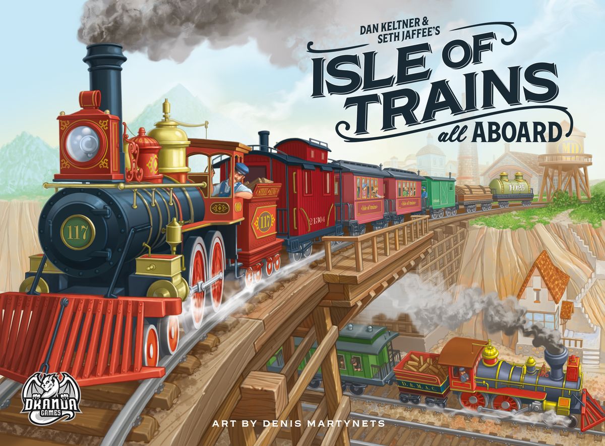 Levně Dranda Games Isle of Trains: All Aboard