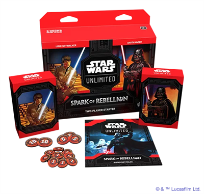 Fantasy Flight Games Star Wars: Unlimited - Spark of Rebellion Two-Player Starter