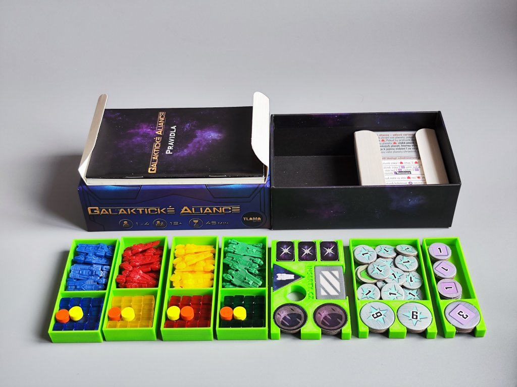 inserty.cz Galaktické Aliance - Insert (černý, 0045) Obrázek