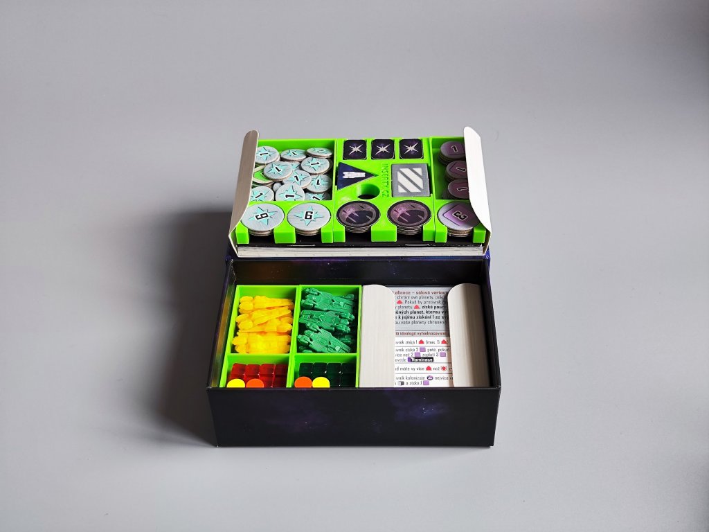 inserty.cz Galaktické Aliance - Insert (černý, 0045) Obrázek