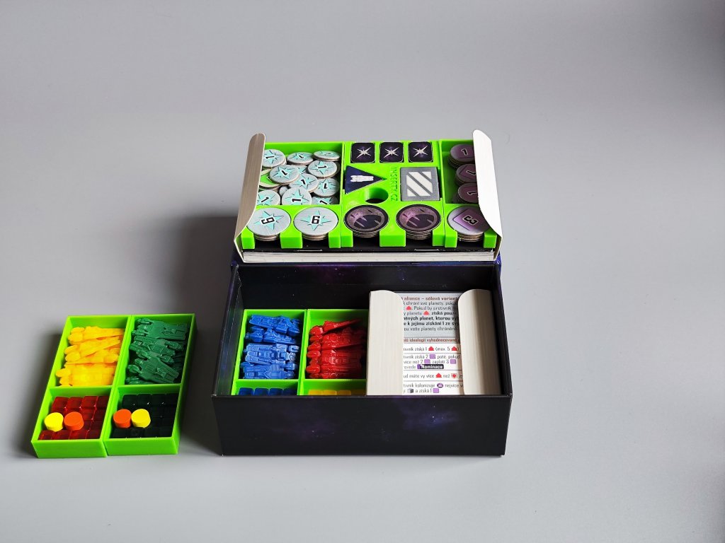 inserty.cz Galaktické Aliance - Insert (černý, 0045) Obrázek