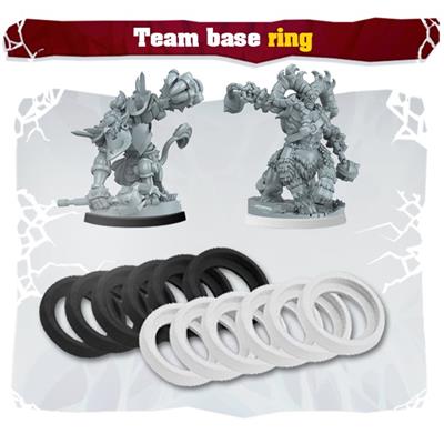 Mythic Games Super Fantasy Brawl - Team Base Rings