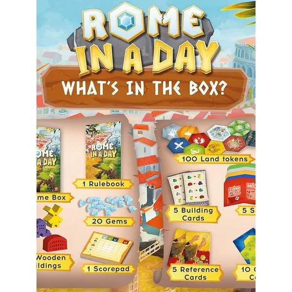 Red Cat Games Rome in a Day