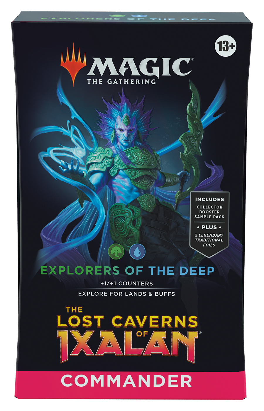 Wizards of the Coast Magic The Gathering - The Lost Caverns of Ixalan Commander Deck Varianta: Explorers of the Deep