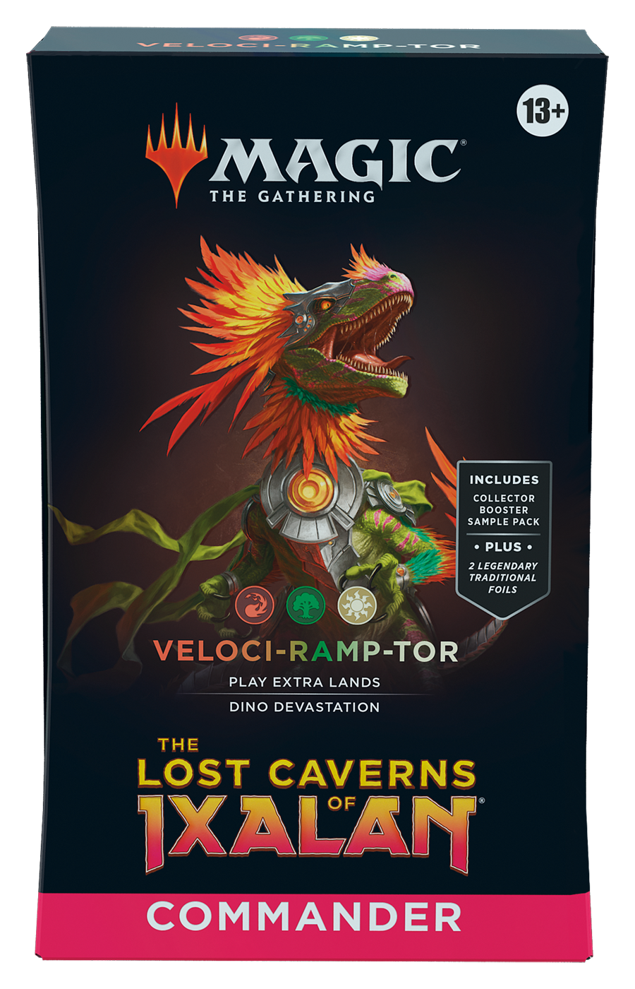 Wizards of the Coast Magic The Gathering - The Lost Caverns of Ixalan Commander Deck Varianta: Veloci-ramp-tor
