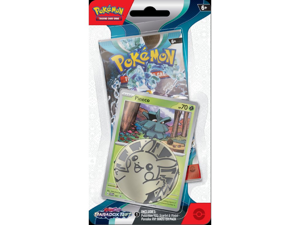 Nintendo Pokémon Paradox Rift - Checklane Blister Pineco