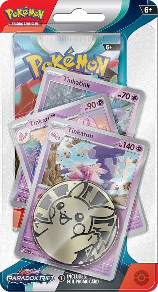 Nintendo Pokémon TCG: SV04 Paradox Rift - Premium Checklane Blister Obrázek