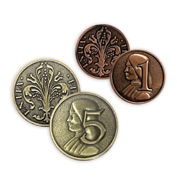 Levně Cranio Creations Lorenzo il Magnifico: Metal Coins