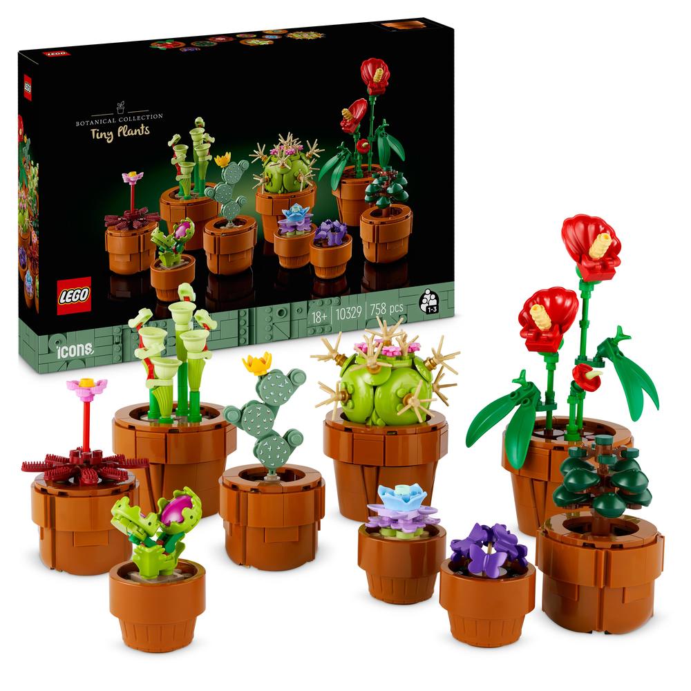 LEGO Botanicals Miniaturní rostliny 10329