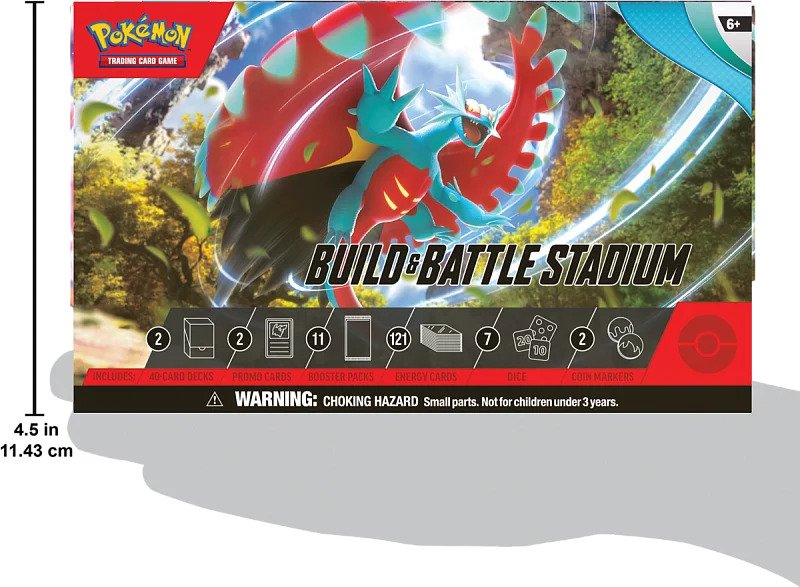 Nintendo Pokémon TCG: SV04 Paradox Rift - Build & Battle Stadium Obrázek