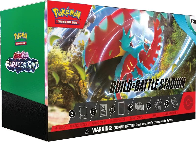 Nintendo Pokémon TCG: SV04 Paradox Rift - Build & Battle Stadium