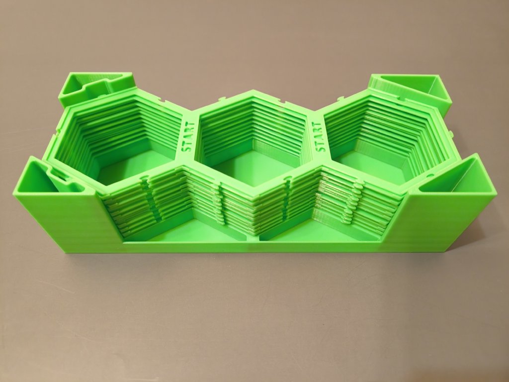 inserty.cz Krabička na mřížky pro Karak II (až pro 19+1ks) - černá Obrázek