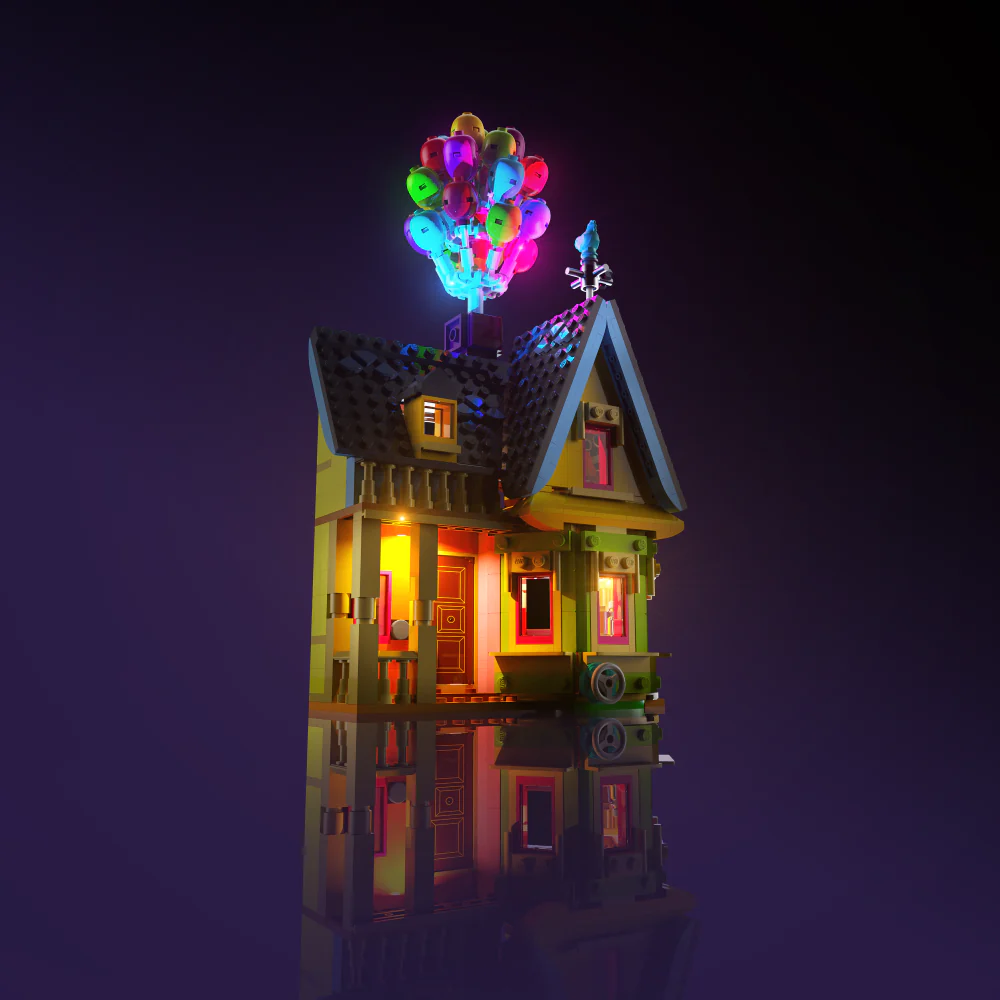 Light my Bricks Sada světel - LEGO Disney 'Up' House 43217 Obrázek