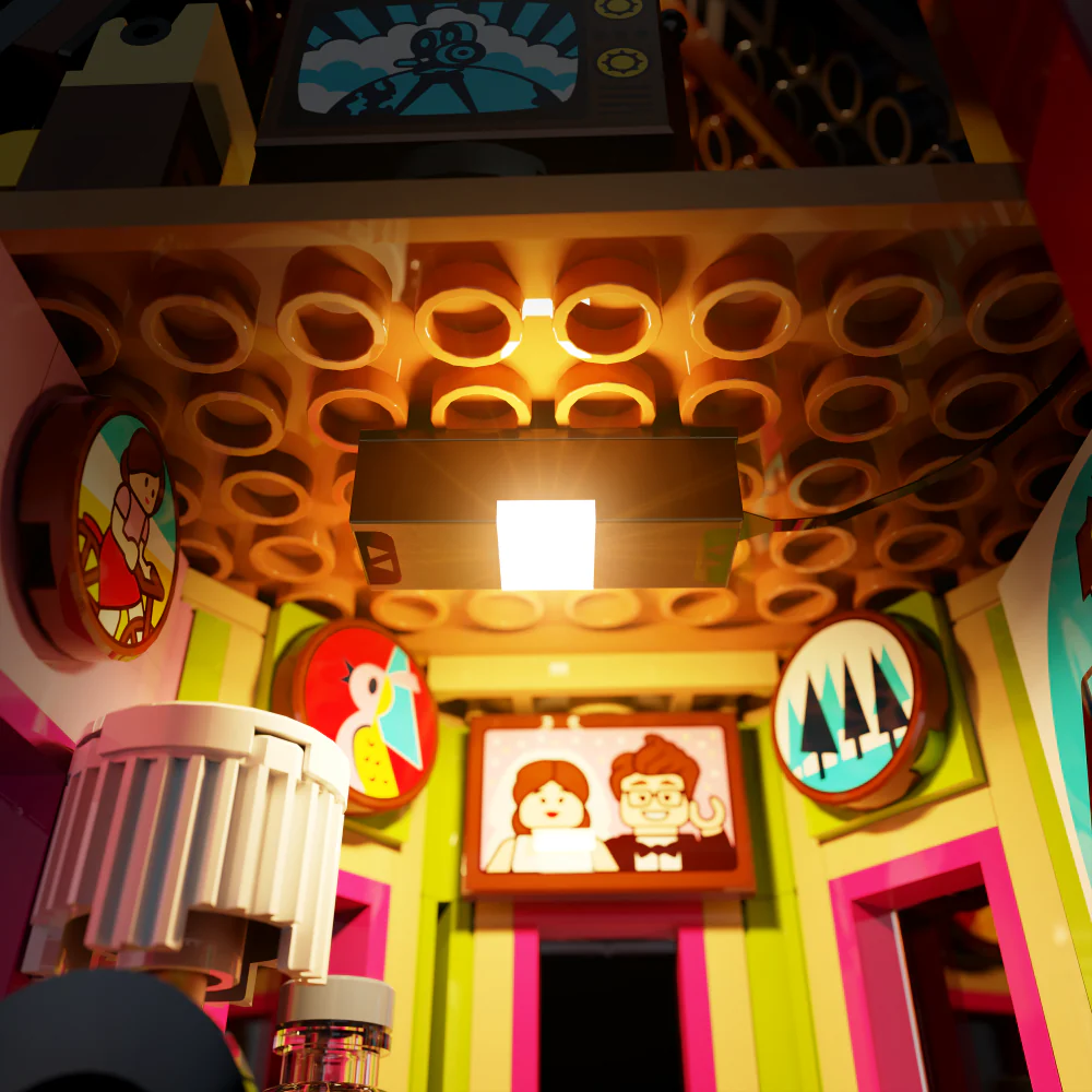 Light my Bricks Sada světel - LEGO Disney 'Up' House 43217 Obrázek
