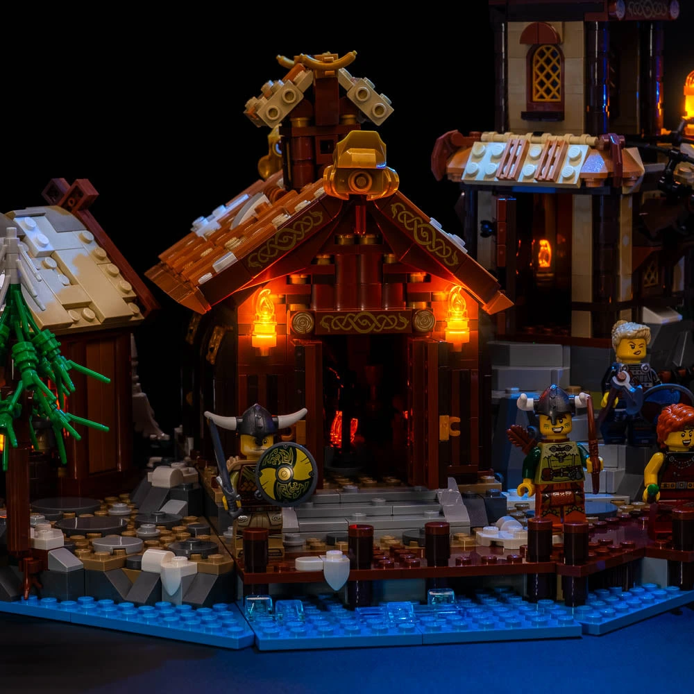 Light my Bricks Sada světel - LEGO Viking Village 21343 Obrázek