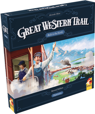 eggertspiele Poškozené - Great Western Trail: Rails to the North 2nd ed. - EN