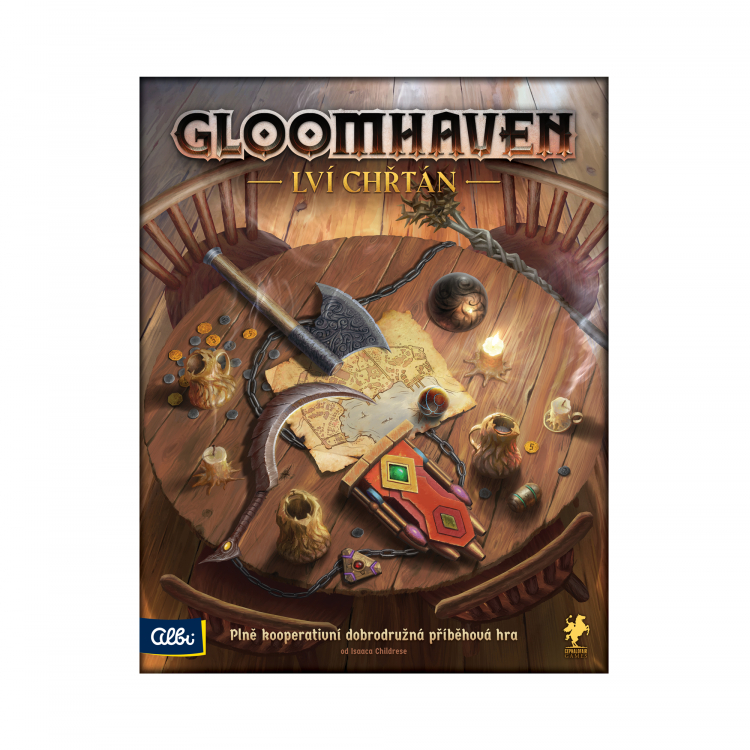 Albi Poškozené - Gloomhaven: Lví chřtán