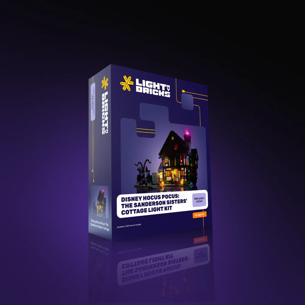 Light my Bricks Sada světel - LEGO Disney Hocus Pocus The Sanderson Sisters' Cottage 21341 Obrázek