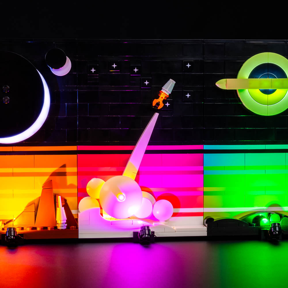 Light my Bricks Sada světel - LEGO Tales of the Space Age 21340 Obrázek