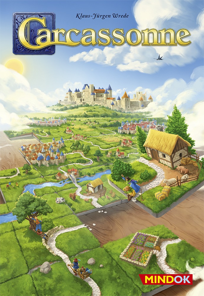 Mindok Carcassonne: Základní hra (nové vydání + minirozšíření)