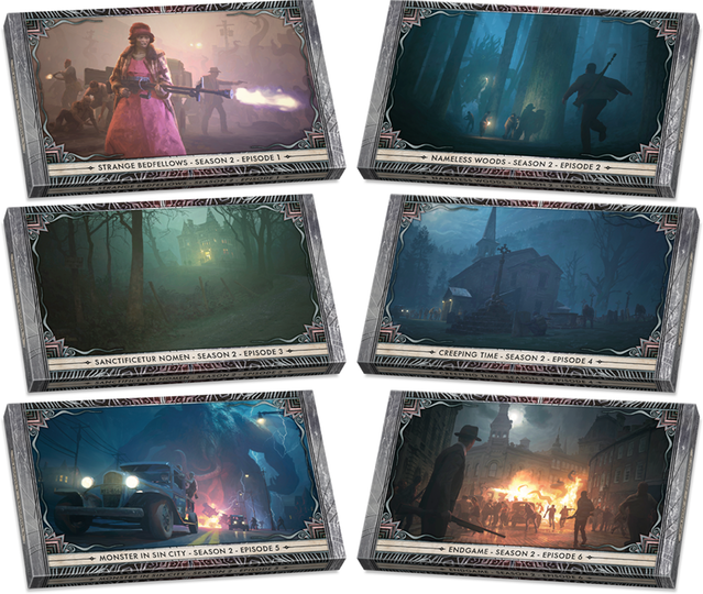 Cool Mini Or Not Cthulhu: Death May Die - Season 2 Expansion Obrázek