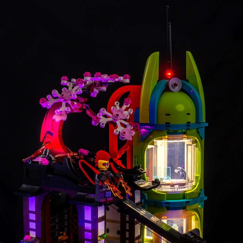 Light my Bricks Sada světel - LEGO Ninjago City Markets 71799 Obrázek