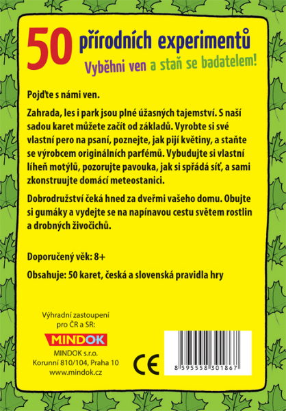 Mindok 50 přírodních experimentů