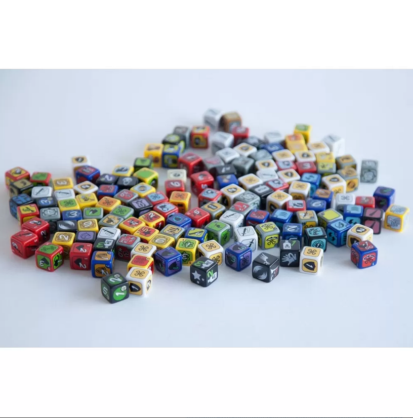 Fox in the Box Kosti jsou vrženy Obrázek