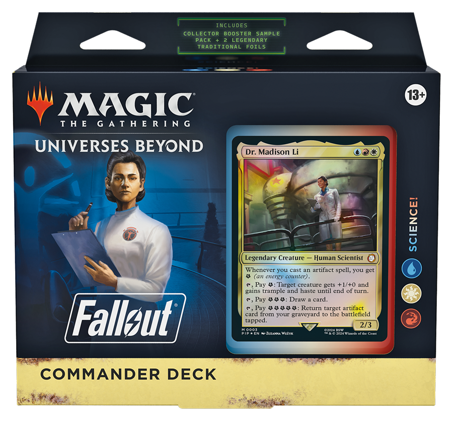 Wizards of the Coast Magic The Gathering - Fallout Commander Deck Varianta: Science!