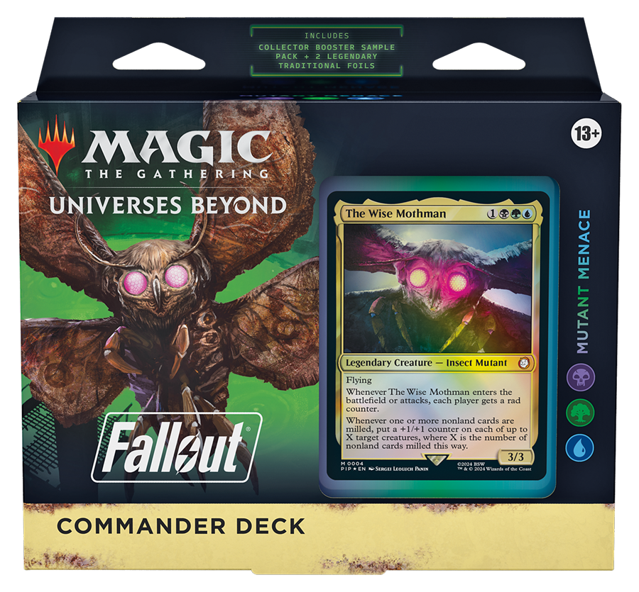 Wizards of the Coast Magic The Gathering - Fallout Commander Deck Varianta: Mutant Menace