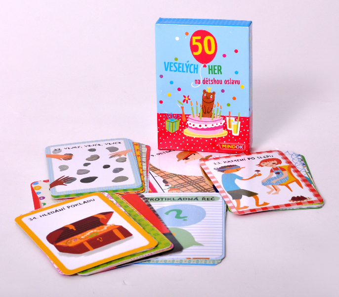 Mindok 50 veselých her na dětskou oslavu Obrázek