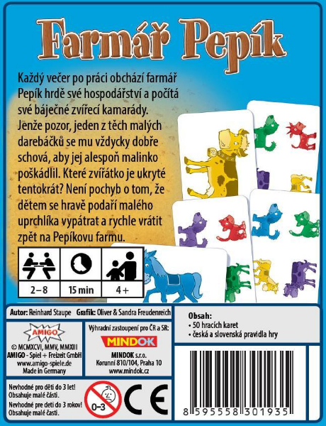 Mindok Farmář Pepík Obrázek