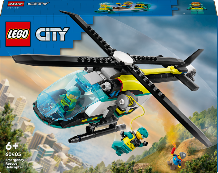 LEGO® Záchranářská helikoptéra 60405 Obrázek