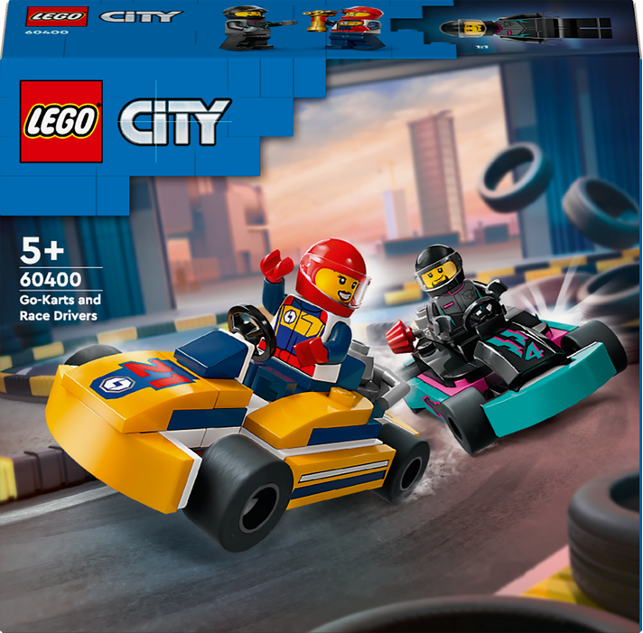 LEGO® Motokáry s řidiči 60400 Obrázek