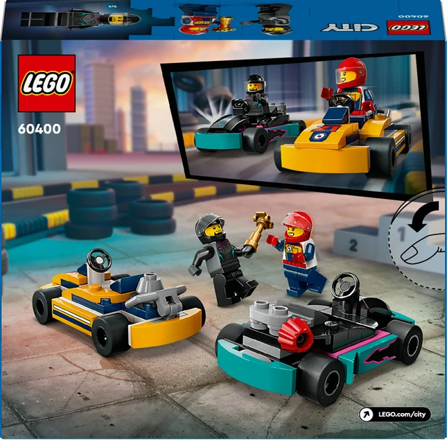 LEGO® Motokáry s řidiči 60400 Obrázek
