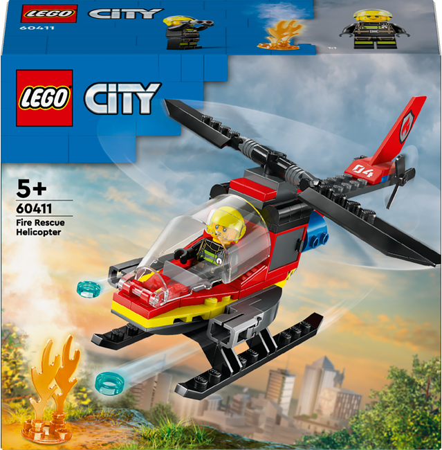 LEGO® Hasičský záchranný vrtulník 60411 Obrázek