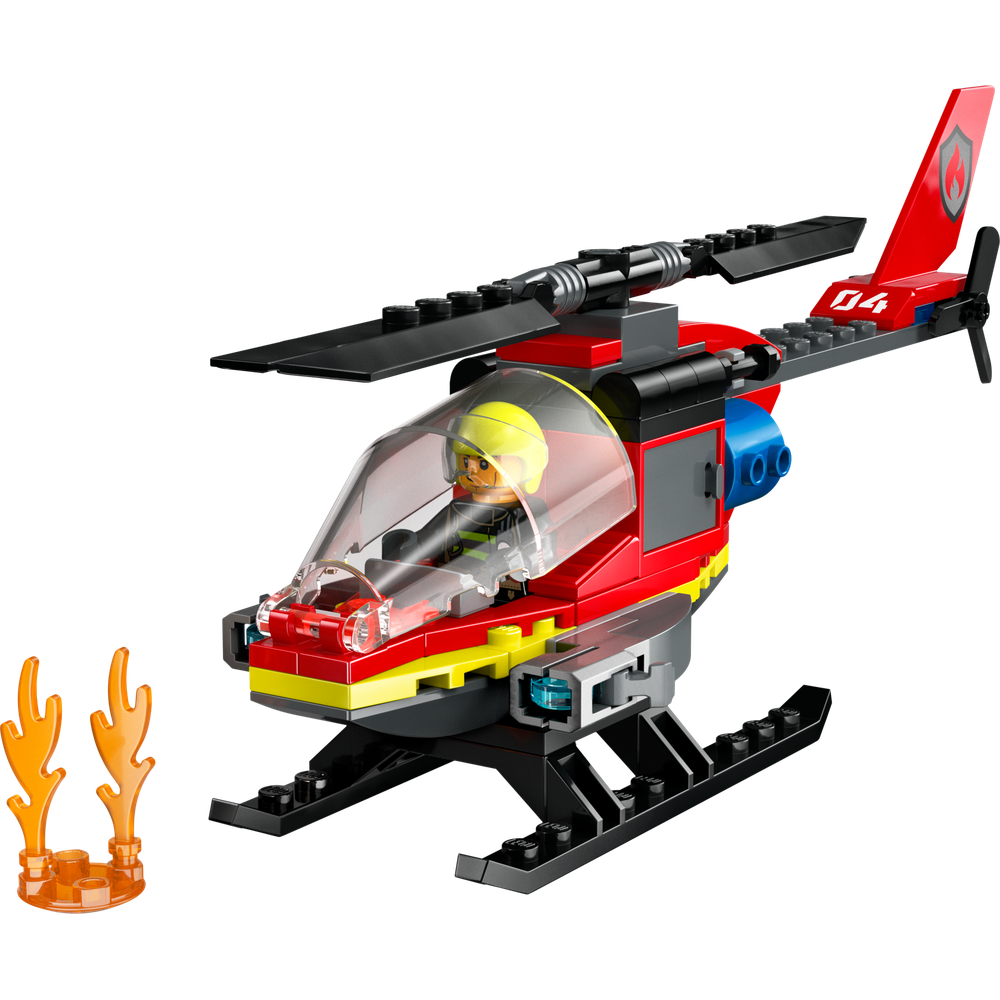 LEGO® Hasičský záchranný vrtulník 60411 Obrázek