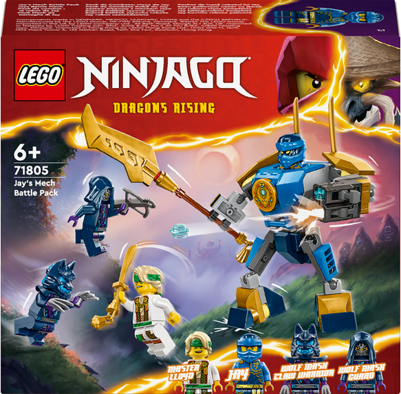 LEGO® Bojový balíček Jayova robota 71805 Obrázek