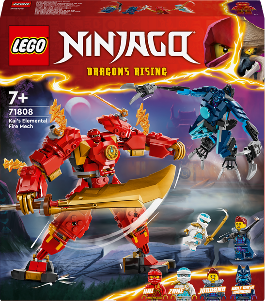 LEGO® Kaiův živelný ohnivý robot 71808 Obrázek