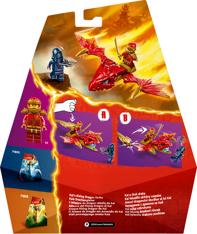 LEGO® Kai a útok draka 71801 Obrázek