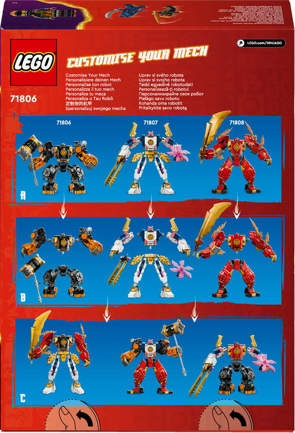 LEGO® Coleův živelný zemský robot 71806 Obrázek