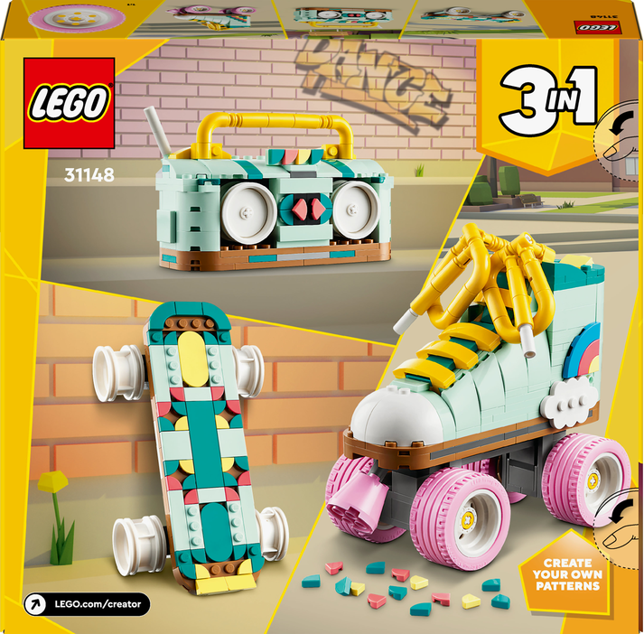 LEGO® Retro kolečkové brusle 31148 Obrázek