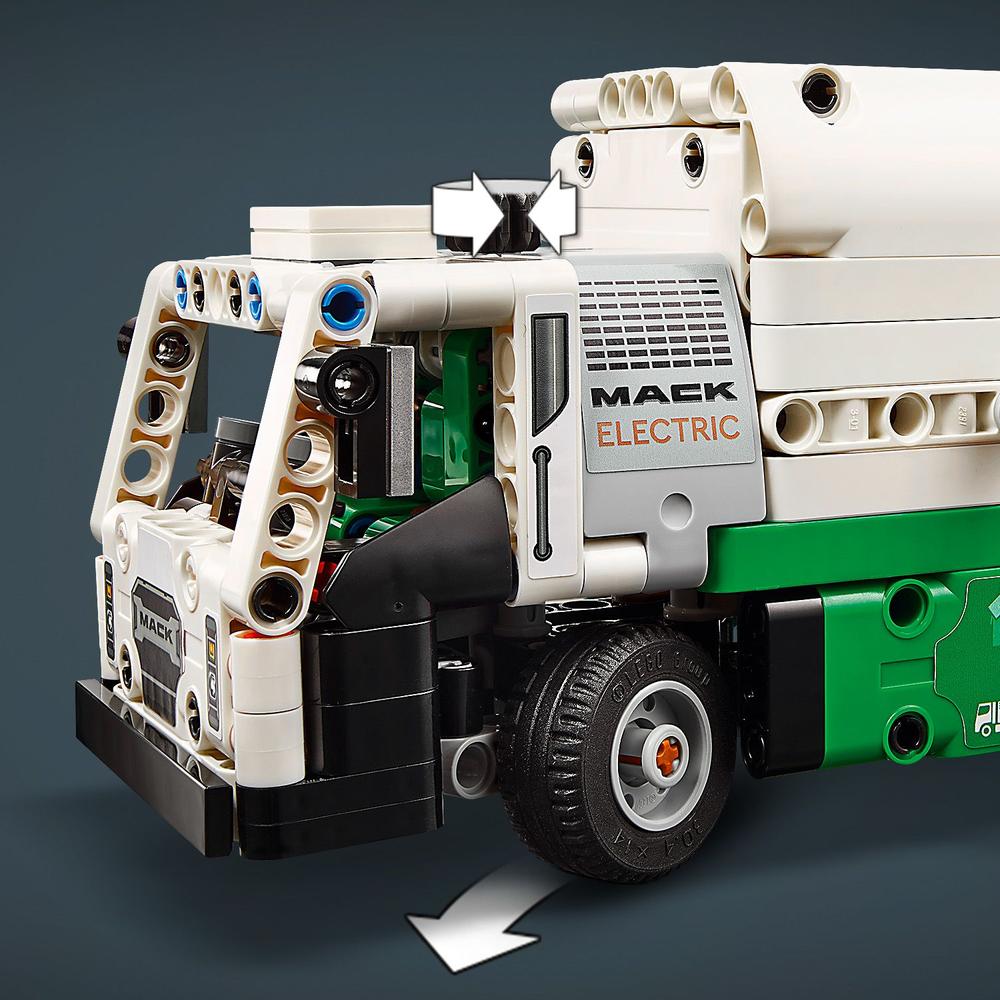 LEGO® Popelářský vůz Mack® LR Electric 42167 Obrázek