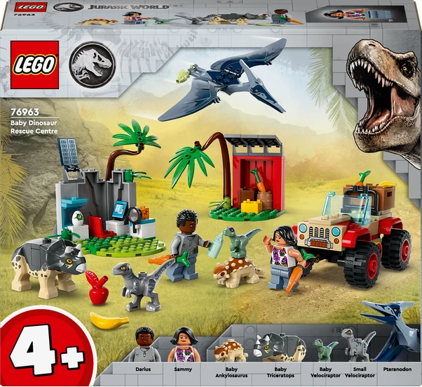 LEGO® Záchranářské středisko pro dinosauří mláďata 76963 Obrázek