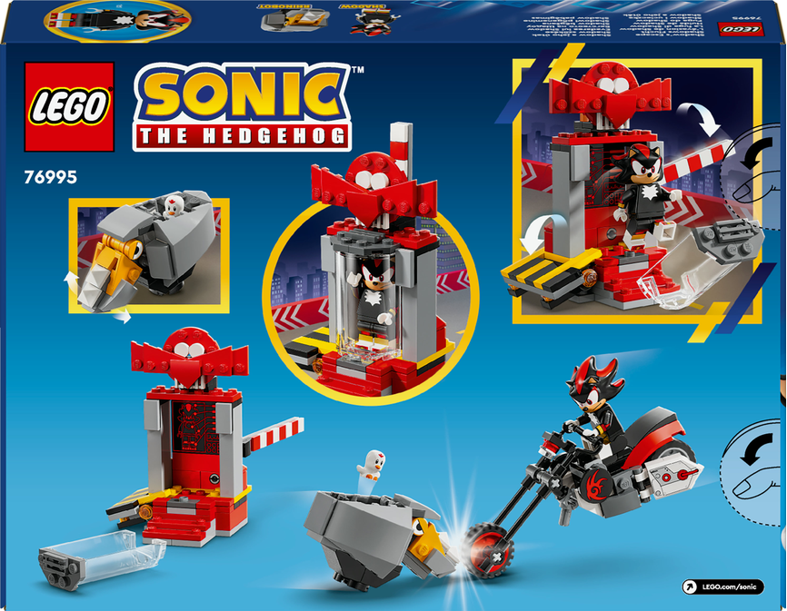 LEGO® Sonic the Hedgehog™ – Shadow the Hedgehog a jeho útěk 76995 Obrázek