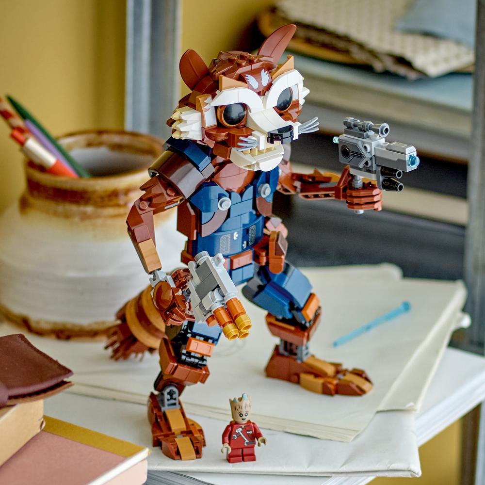 LEGO® Rocket a malý Groot 76282 Obrázek