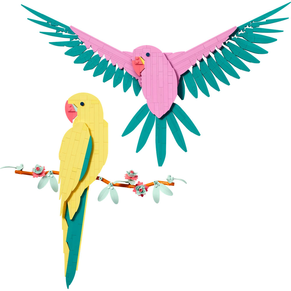 LEGO® Kolekce zvířat – Papoušci ara 31211 Obrázek