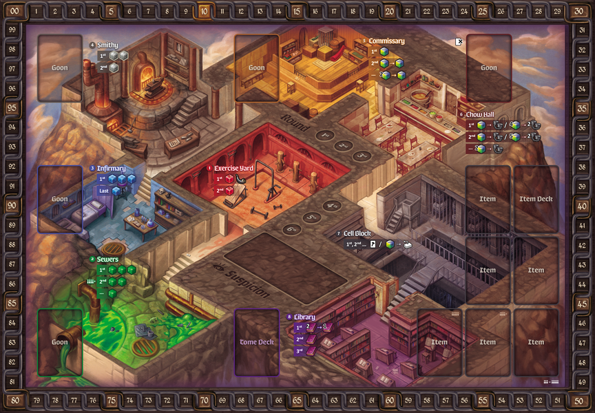 Thunderworks Games Lockup: A Roll Player Tale Obrázek