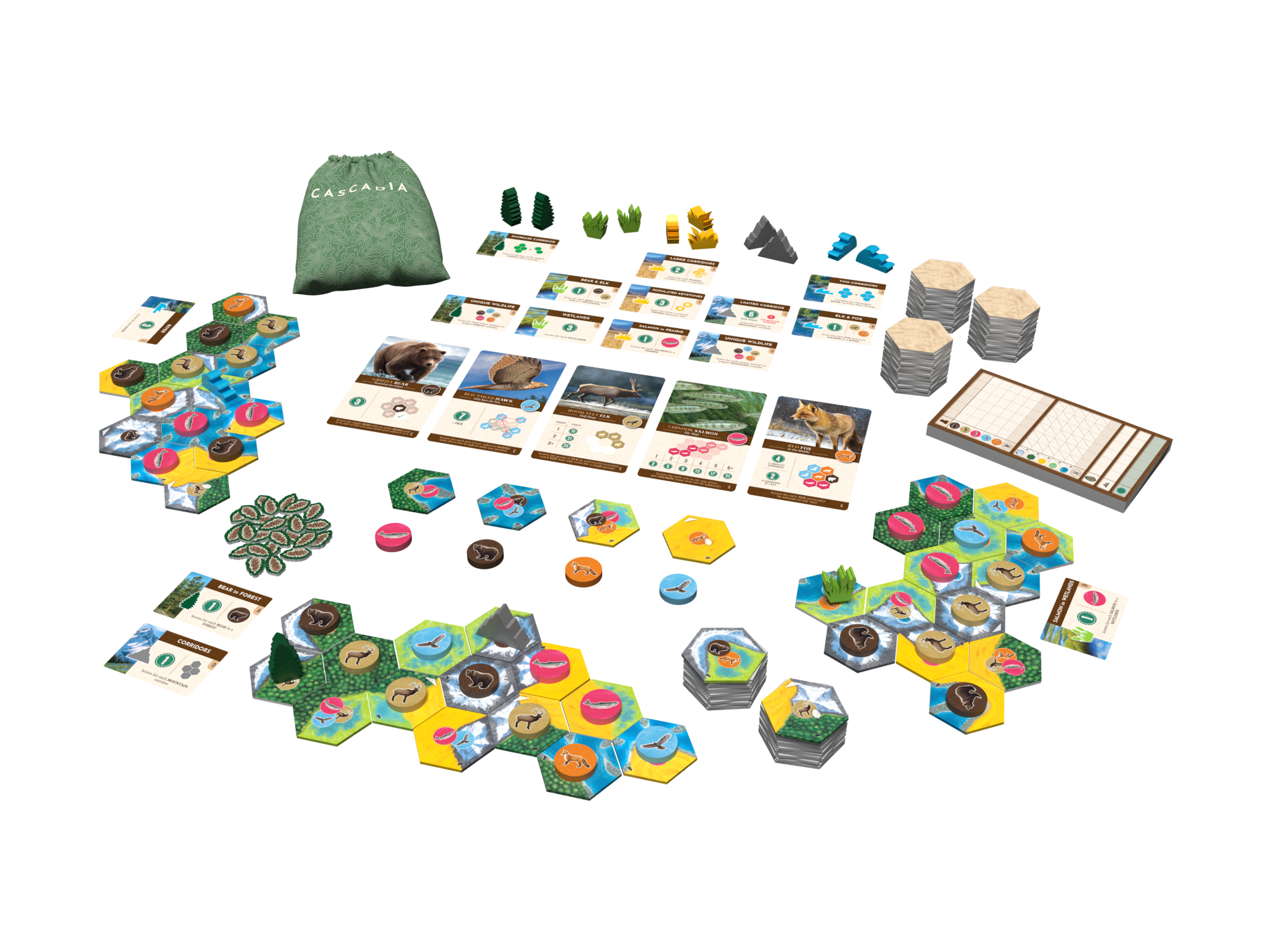 Mindok Krajiny Kaskádie (rozšíření) + promo minirozšíření Obrázek