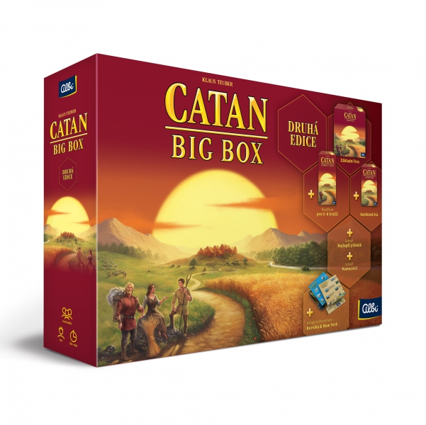 Albi Poškozené - Catan: Big Box